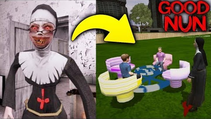 Монахиня Стала Доброй и Играет с Детьми - Good Nun | Evil Nun Монахиня Стала Доброй и Играет с Детьми - Good Nun | Evil Nun