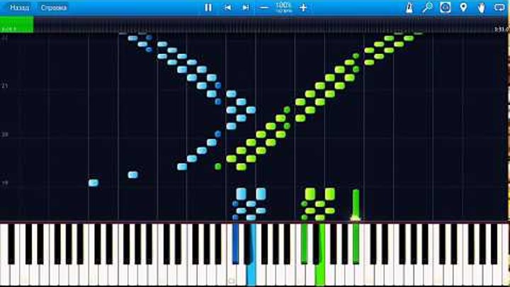 Saint-Saёns - Etude Op. 111 No. 6 "Toccata". Piano (Synthesia) Saint-Saёns - Etude Op. 111 No. 6 "Toccata". Piano (Synthesia)