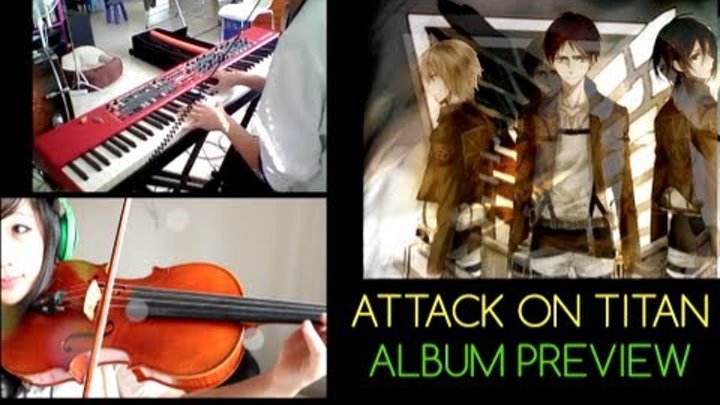 Shingeki no Kyojin Medley; OP: Guren no Yumiya (viola,piano) Sonum Armonia Album Preview!