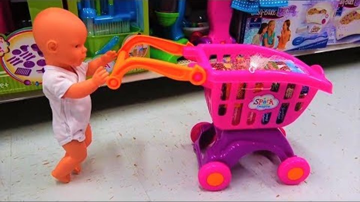Baby Born Doll Doing Shopping Johny Johny Yes Papa song for kids Baby Born Doll Doing Shopping Johny Johny Yes Papa song for kids