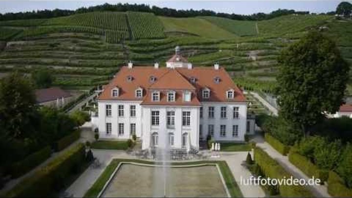 Oktokoptervideo von Schloss Wackerbarth 2013 HD - Mikrokopter,DJI,Luftaufnahmen