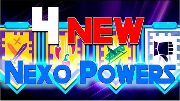 NEXO POWERS NEW 4 SHIELD / нексо найтс / НОВЫЕ 4 щита нексо