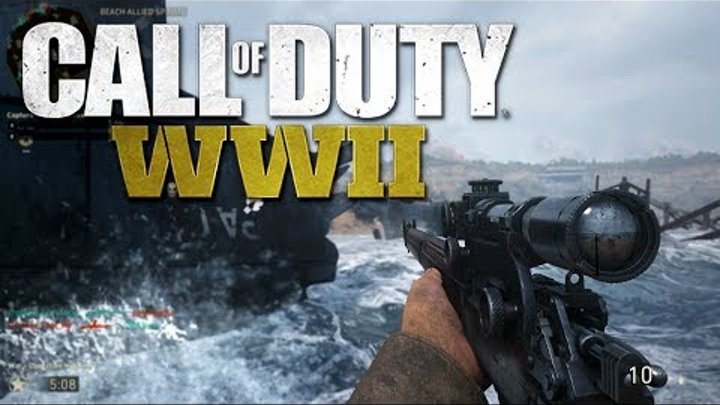 Call of Duty WW2 - War Mode Gameplay (PS4 PRO 1080p 60 fps) Call of Duty WW2 - War Mode Gameplay (PS4 PRO 1080p 60 fps)