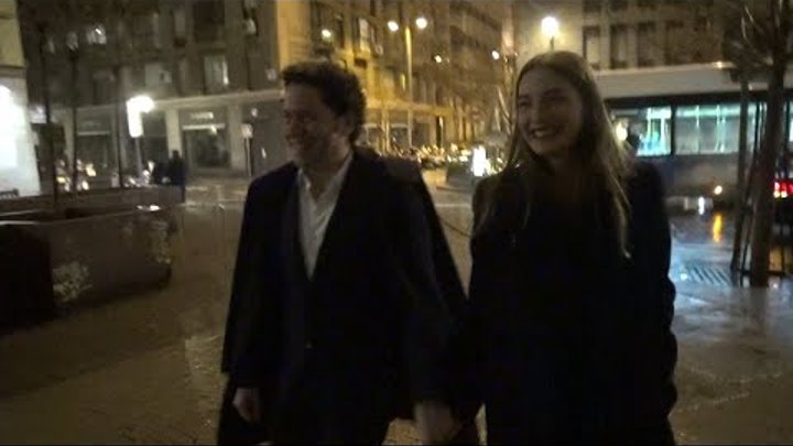 María Valverde y Gustavo Dudamel, acaramelados en Madrid