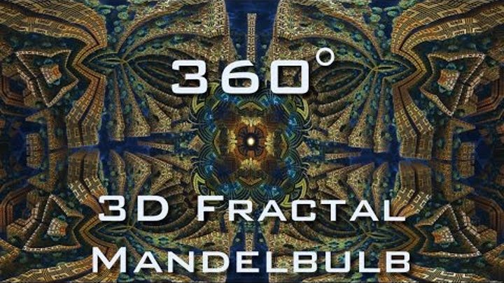 360° Mandelbulb 3D Fractal Panorama Slideshow VR 4K UltraHD