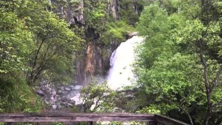 Водопад Корбу озеро Телецкое