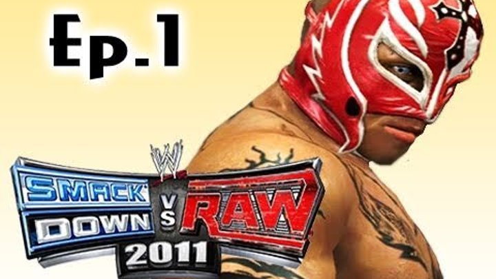 Smackdown Vs Raw 2011: Rey Mysterio Road to Wrestlemania Ep.1 (Gameplay/Commentary)