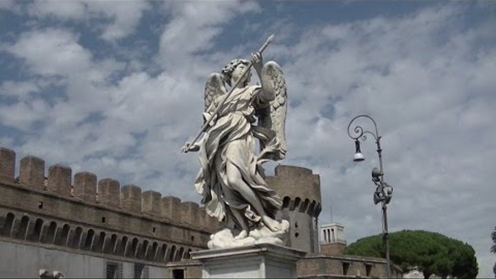 Castel Sant'Angelo...Рим сверху ЗАМОК СВЯТОГО АНГЕЛА 02-08-2015