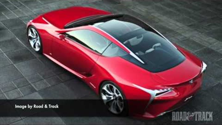 New Lexus LF-LC Already Star of Detroit Auto Show