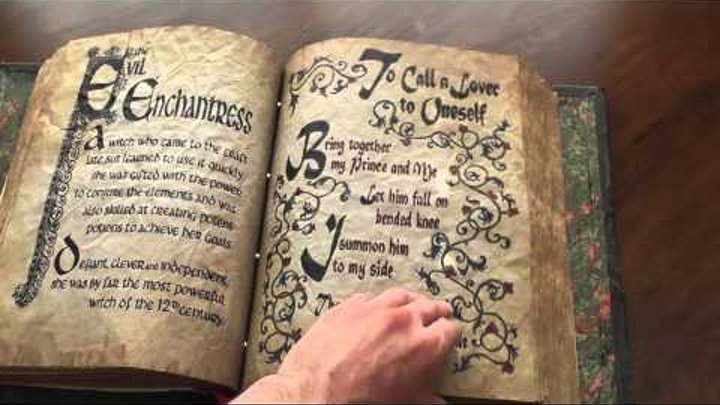 Full Flip through of My Charmed Book of Shadows Replica