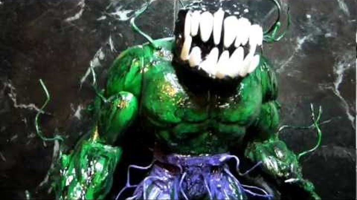 SYMBIOTE HULK FIGURE!