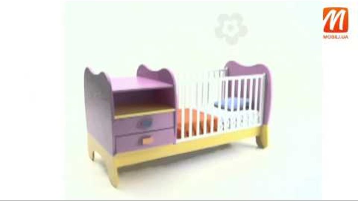 Детская кроватка трансформер для ребенка и подростка Киев купить, цена, Colombini Estro