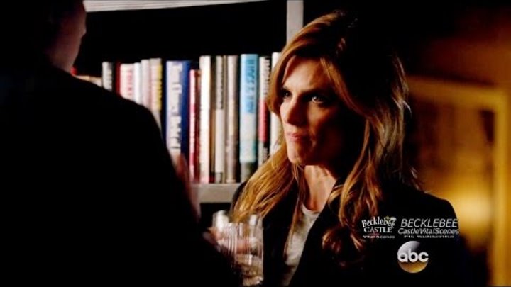 Castle 8x15 Beckett Castle Drink Instead of Talking Their Issues “Fidelis Ad Mortem”