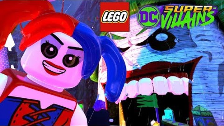 LEGO DC Суперзлодеи (Super-Villains) на русском языке прохождение - Часть 3 - БАНДА ДЖОКЕРА