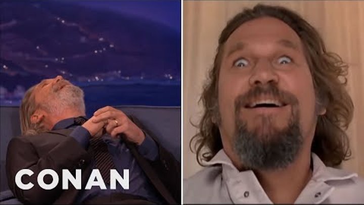 Jeff Bridges' Insane "Big Lebowski" Story - CONAN on TBS Jeff Bridges' Insane "Big Lebowski" Story - CONAN on TBS