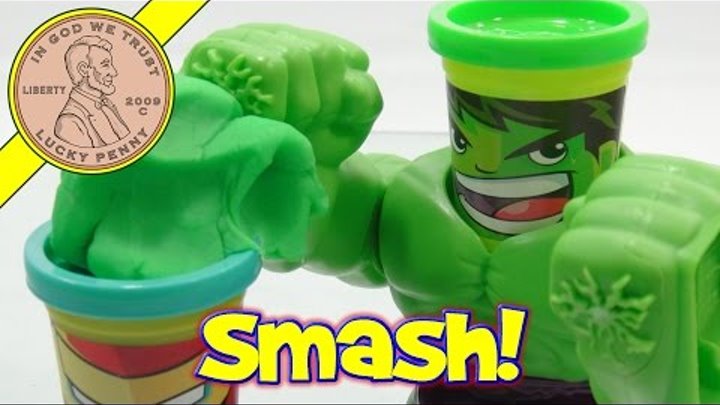 Play-Doh Marvel Hulk Can-Heads, Hulk Smash! Play-Doh Marvel Hulk Can-Heads, Hulk Smash!