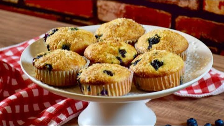 Blueberry Muffins || Маффины с Черникой || 2018 Blueberry Muffins || Маффины с Черникой || 2018