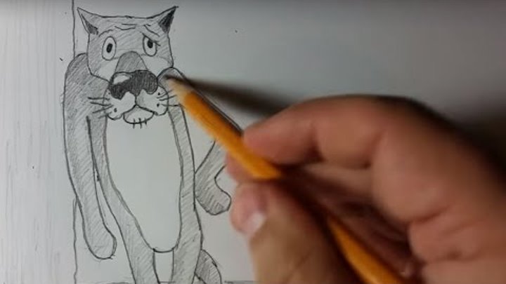 Нереальные рисунки карандашом. Как нарисовать волка из м/ф "Жил был пес". Sketching a wolf смотреть онлайн Нереальные рисунки карандашом. Как нарисовать волка из м/ф "Жил был пес". Sketching a wolf