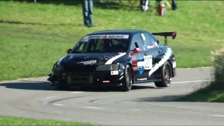 Lancer EVO Special Hillclimb - great Sounds and Speed - 800HP Evo Hans Schori Bergrennen