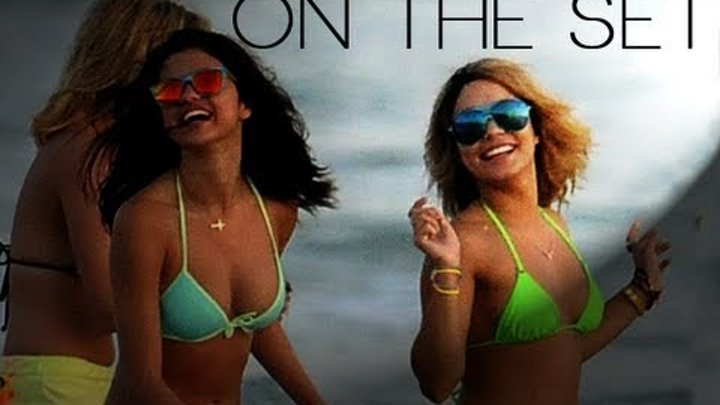 Selena Gomez on the Set of Her New Movie "Spring Breakers" Selena Gomez on the Set of Her New Movie "Spring Breakers"