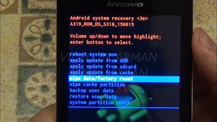 как збросить android до зоводских настроек если вы забыли пароль или графический ключ.