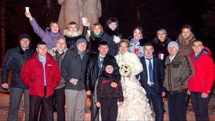 Таня и Саша Усковы-розовая свадьба(Пятлин-Печора)