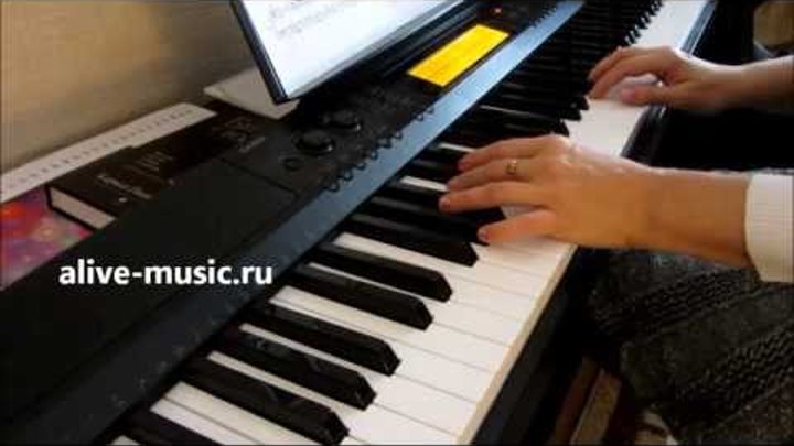 Уроки игры на фортепиано. Школа "Piano online", урок 3, часть I