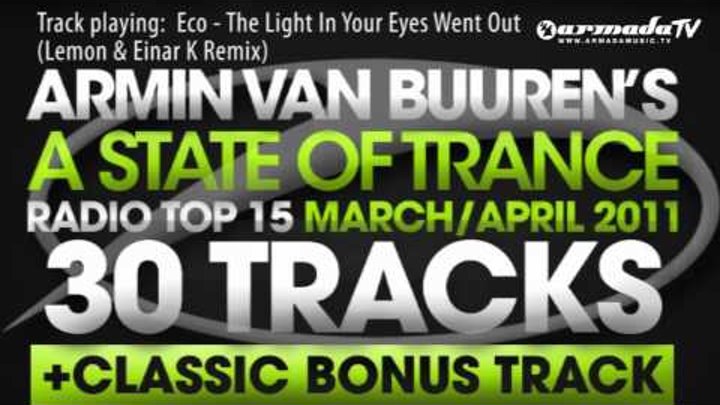 Armin van Buuren presents: A State Of Trance Radio Top 15 - March/April 2011 (30 tracks)