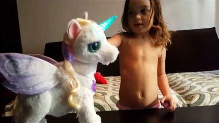 Волшебная СтарЛили лошадка интерактивная пони единорог -игрушки для детей