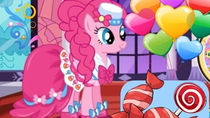 Май Литл Пони Мультики для девочек Мой маленький пони Вечеринка Пинки Пай #пони Игра Бал для пони