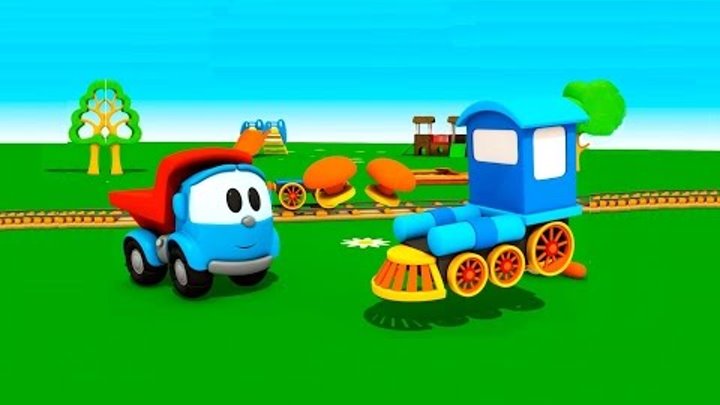 Мультфильм про Машинки Синий Трактор Развивающие мультики для детей и малышей