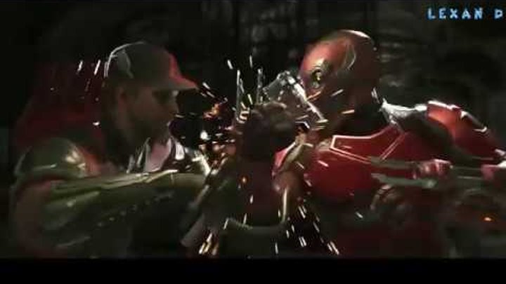 Injustice 2 - Green Arrow Vs Deadshot - Intros & Clashes (Зелёная Стрела против Дэдшота) rus