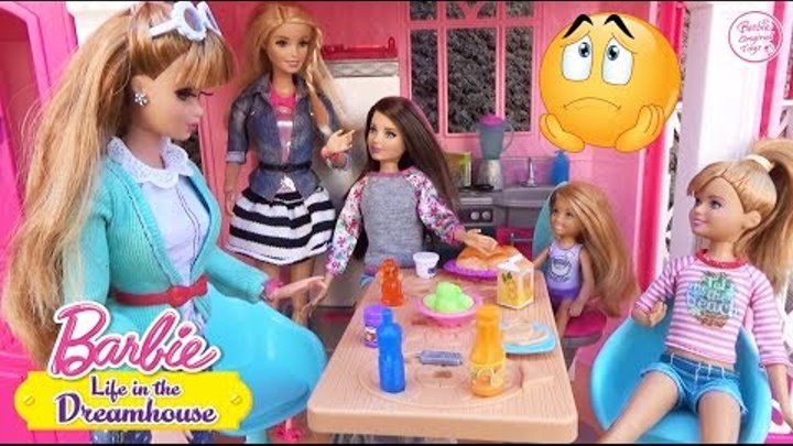 Неудачный день Мидж Мультфильмы с куклами Барби в доме мечты для девочек ♥ Barbie Original Toys