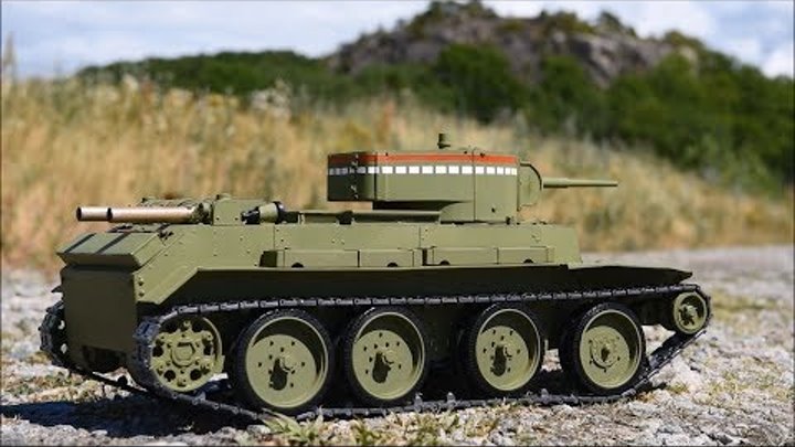 BT-7 homemade RC tank