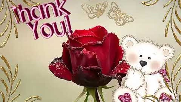 Открытки для ватсапа спасибо тебе