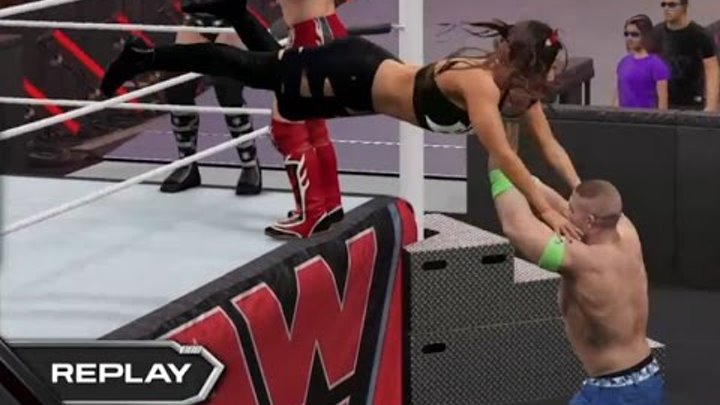 WWE 2K15 John Cena, CM Punk, Daniel Bryan vs Nikki Bella, AJ Lee, Brie Bella (PS4) WWE 2K15 John Cena, CM Punk, Daniel Bryan vs Nikki Bella, AJ Lee, Brie Bella (PS4)