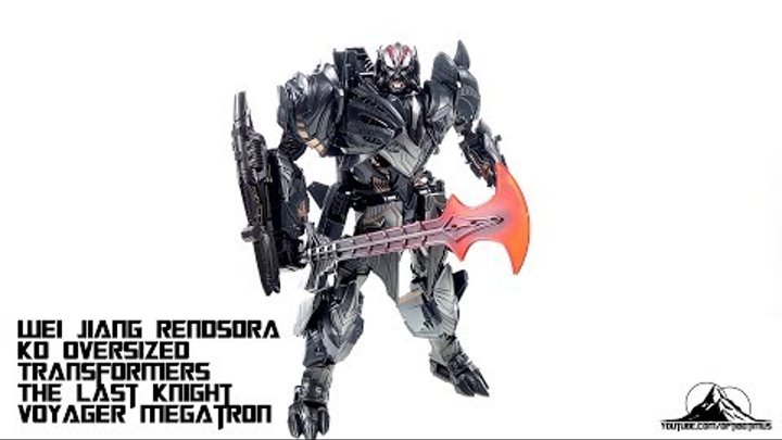 Model World Wei Jiang MW-001 Rendsora Oversized Transformers The Last Knight Megatron Video Review Model World Wei Jiang MW-001 Rendsora Oversized Transformers The Last Knight Megatron Video Review