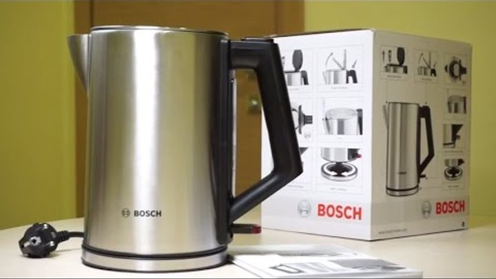 Чайник Bosch TWK7101 электрический и металический