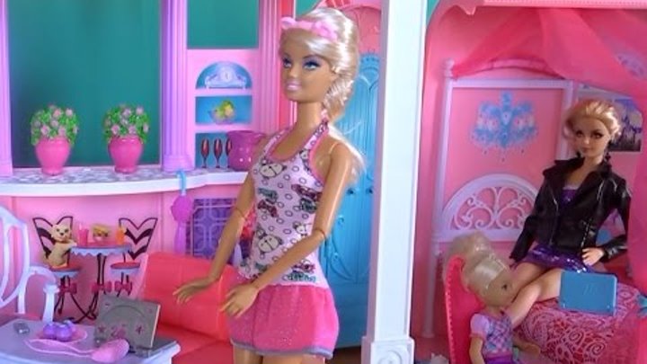 Видео с куклами Барби, Дом мечты, серия 469, Барби нужен новый имидж