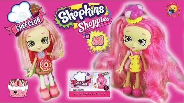 ШОПКИНС 6 сезон ШЕФ КЛУБ Куклы Donatina и Bubbleisha Набор фигурок 5 друзей Shopkins S6 Chef Club смотреть онлайн ШОПКИНС 6 сезон ШЕФ КЛУБ Куклы Donatina и Bubbleisha Набор фигурок 5 друзей Shopkins S6 Chef Club