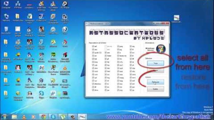Fixing File Association Problems (exe files opening in Notepad,adobe reader & others)