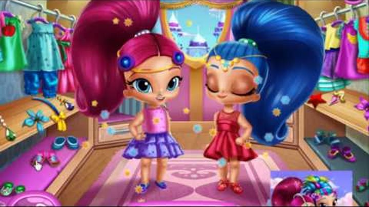 Мультик #игра с Шиммер и Шайн ОДЕВАЛКИ для Shimmer and Shine Новые мультики 2017 Игры для девочек