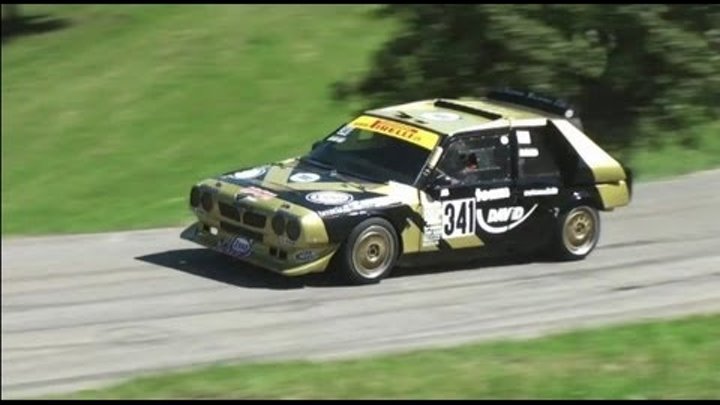 Lancia Delta S4 - four of these Rallye Legends at one Hillclimb Race - "the" Group B Rally Car