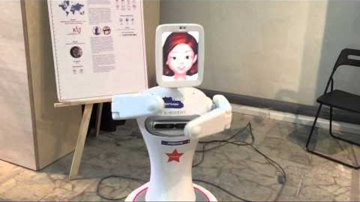 Выставка роботов - робостанция на ВДНХ