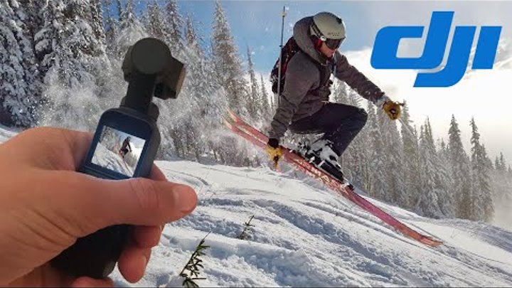 DJI Osmo Pocket in Action | Cinematic Footage | Ski Snowboard | Revelstoke Ski Resort | 3D Insider