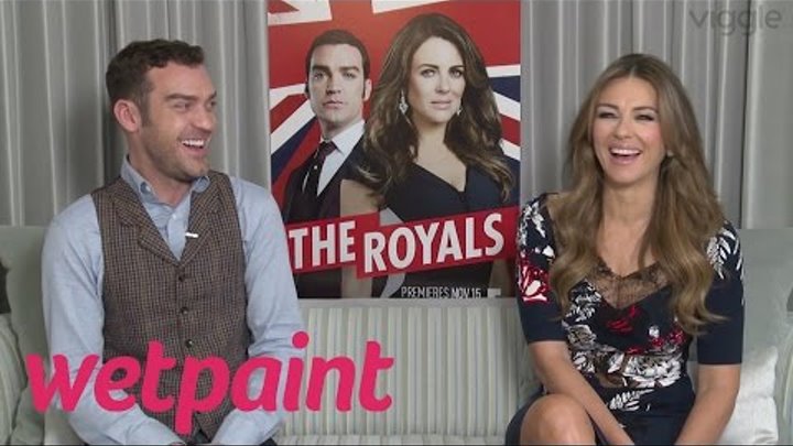 Elizabeth Hurley and Jake Maskall Dish on 'The Royals' Season 2 смотреть онлайн Elizabeth Hurley and Jake Maskall Dish on 'The Royals' Season 2