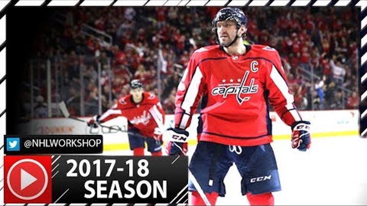 Alex Ovechkin 2017-2018 NHL Season All Goals So Far. 19 Goals. (HD)