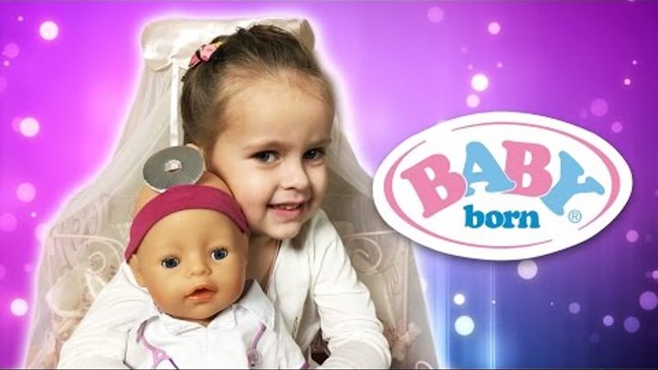 BABY BORN Обзор куклы БЕБИ БОН Доктор Развивающие игрушки для детей INBOXING