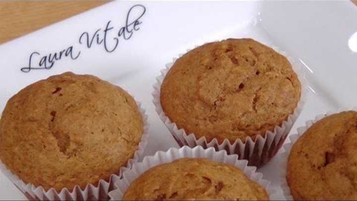 Homemade Gingerbread Pear Muffins from Scratch Recipe - Laura Vitale - Laura in the Kitchen Ep 234 Homemade Gingerbread Pear Muffins from Scratch Recipe - Laura Vitale - Laura in the Kitchen Ep 234