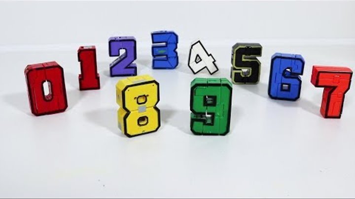 Игрушка ТРАНСФОРМЕР цифры-трансформеры (машинки ТРАНСБОТЫ) Игры и игрушки для мальчиков